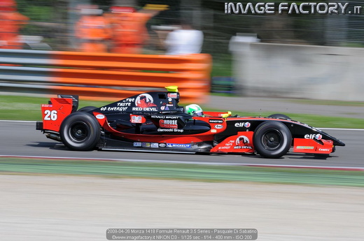 2008-04-26 Monza 1418 Formule Renault 3.5 Series - Pasquale Di Sabatino